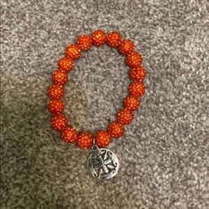 Orange Emerson Rustic Cuff Bracelet